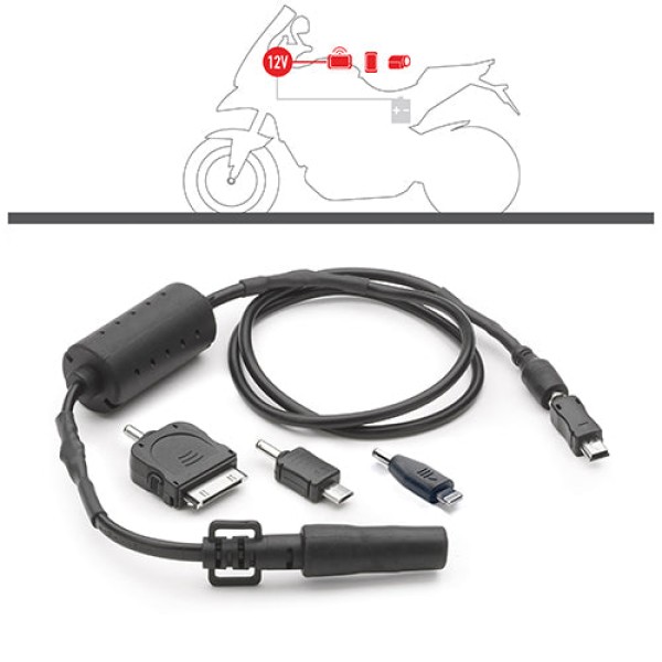 KAPPA KAPPA - KS112 Handlebar Power Connection Kit